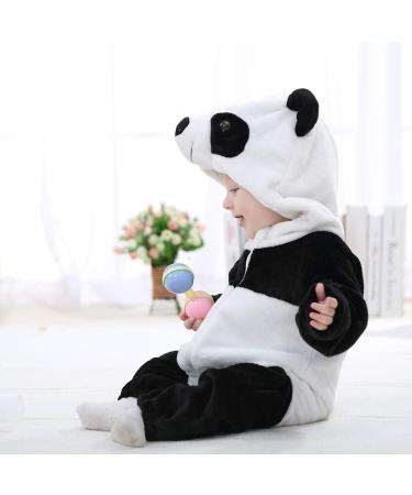 COOKY.D Unisex Winter Hooded Romper Jumpsuit 2-5 Months Panda - Buy Online on GoSupps.com