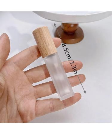 Large Capacity Frosted Glass Spray Bottle - Refillable Travel Perfume & Makeup Container (Brown) | Portable Essential - Buy Online on GoSupps.com