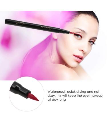 Long Lasting Waterproof Red Eyeliner Pencil - Best Cosmetic Tool for Flawless Eye Makeup - Buy Online on GoSupps.com