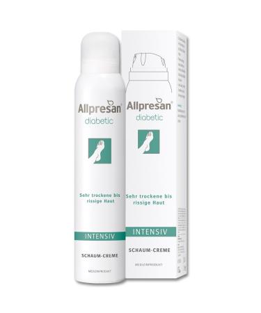 Allpresan diabetic INTENSIVE foam cream - for diabetes mellitus - for very dry to cracked foot skin - 200 ml