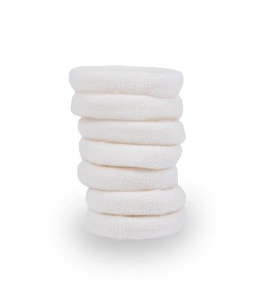 Degree Sustainable Hair Ties | FAIRHAIR 7-Pack Beige | Organic Cotton | Eco-Friendly & Made in EU - Buy Online on GoSupps.com