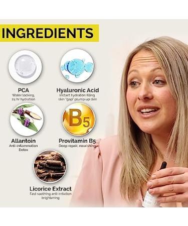 ProB5HA Hyaluronic Acid Moisturizing Face Serum for Women - 15ML 1.69 Fl Oz (Pack of 1) - Buy Online on GoSupps.com