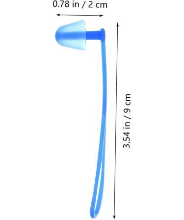 4 Pairs Waterproof Silicone Earplugs for Swimming - Corded Underwater Earplugs | Pack of 1 - Buy Online on GoSupps.com