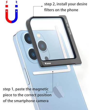 Kase CPL Filter 50mm Magnetic Square Polarizer for iPhone x/xr/xs/11/12/13/14 Pro Max and Android - Buy Online on GoSupps.com