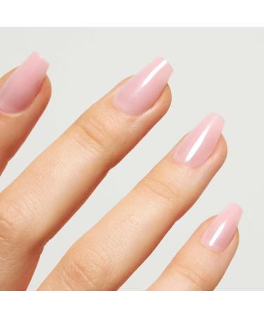 Shop Doonails Soft Gel Press On Nails - 30 Set Jet Set Coffin Mirror Rosa - Salon Quality Full Cover Fake Nails - Comfortable Short Coffin Fit - Buy Online on GoSupps.com