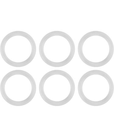 Alomejor Baby Pacifier O-Rings - 20pcs Silicone Safe Dummy Clips & Adapter Holder for Babies | Transparent Durable & Secure - Buy Online on GoSupps.com