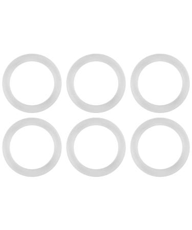 20 Soft Silicone O-Rings for Babies | Pacifier Clips & Bite Relief Holder | Transparent Baby Accessories - Buy Online on GoSupps.com