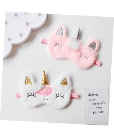 FRCOLOR 2pcs Cartoon Eye Masks & Lace Gloves - Plush Sleeping Eye Covers & Night Blindfolds for Parties | Sweet Work Clothing - Buy Online on GoSupps.com