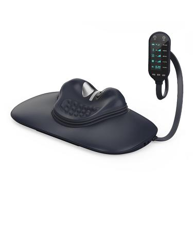 Mobyat cervical traction instrument neck traction heater with LCD touchscreen dual-airbag traction/10-minute automatic shutdown/15 intensity levels for cervical spine