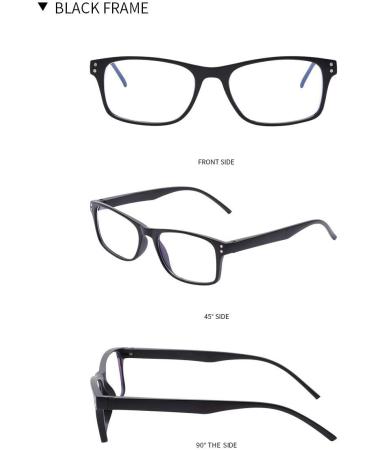 5-Pack Blue Light Blocking Reading Glasses for Men & Women - Spring Hinge Anti UV Eyeglasses (1.25x Mixed Colors - Buy Online on GoSupps.com