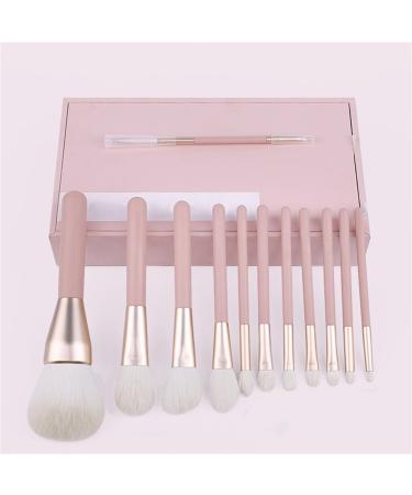 Buy Smokey Peach 12pcs Makeup Set | Multicolor Blush & Eyeshadow Brushes - Portable Full Set for Flawless Application | International Shipping Available - Buy Online on GoSupps.com