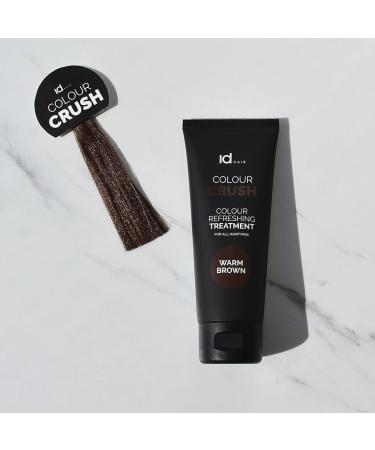 IdHAIR Colour Crush Treatment - Hair Colouration Cream - Hair Masks (Warm Brown 100 ml) - Buy Online on GoSupps.com