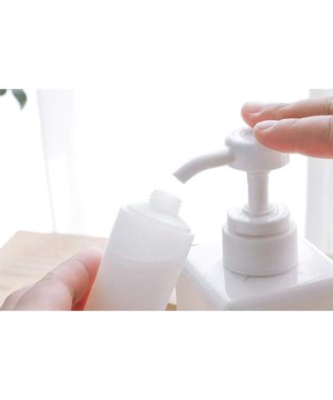 Lurrose 4PCs 30ml Travel Bottles | Spout-Proof Silicone Containers for Shampoo Conditioner Lotion | Refillable Cosmetic Travel Tubes - White - Buy Online on GoSupps.com
