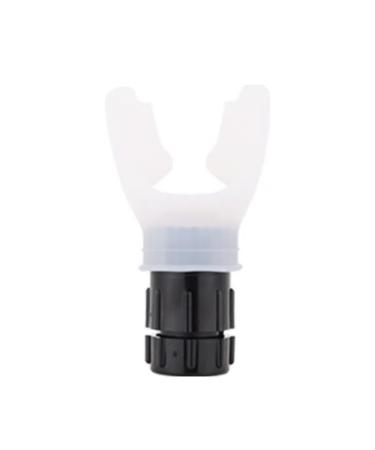 Portable Breathing Trainer Easy to Clean Suitable for Yoga n Running Swimmig. (White)