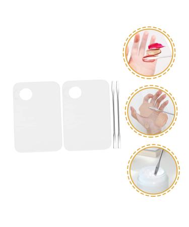 Buy Hemoton 2 Sets Makeup Palette & Manicure Accessories | Professional Foundation Lash Tools & Nail Kits - Premium Stainless Steel Makeup Set for Flawless Looks - Buy Online on GoSupps.com