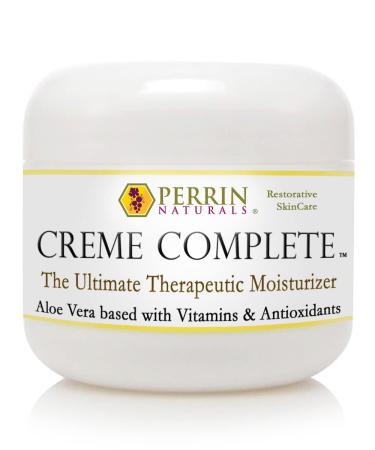 Creme Complete- All Natural  Restorative & Anti-Aging skin care. A Corrective Moisturizer for Sun Damage  Lichen Sclerosus  Rosacea  Eczema  Psoriasis  Actinic Keratosis  and Wrinkles.