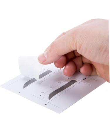 FOMIYES 24 Pcs 48 Eyebrow Makeup Tools Eyebrow Card Eyebrow Template Sticker Stencil Eyebrow Trimming - Buy Online on GoSupps.com