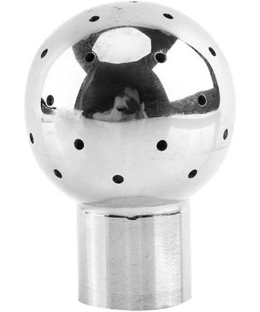 Virtcooy Tank Cleaning Ball Spray Fixed Rotating Sanitary Spray Head Stainless Steel Cleaning Spray Ball for Home Cleaning Maintenance - Buy Online on GoSupps.com