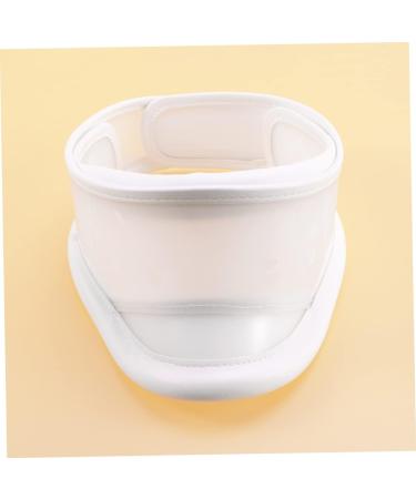 JECOMPRIS Adjustable Cervical Support Neck Collar - Comfortable White Cervical Vertebrae Brace for Advanced Care - Buy Online on GoSupps.com