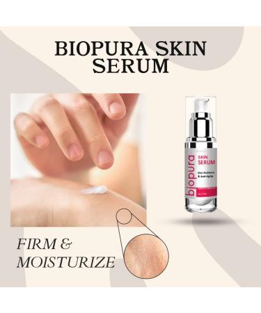 Biopura Skin Serum - Radiance & Anti-Aging Formula | International Shipping Available - Buy Online on GoSupps.com