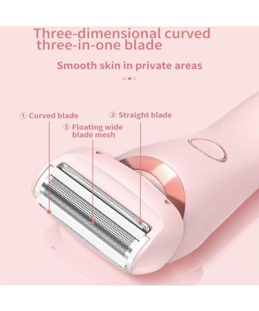 Dusk Razor for Women Dusk Glide Pro 3.0 Shaver Dusk Electric Razor for Women 2 In 1 Portable Electric Shaver (Blue) - Buy Online on GoSupps.com