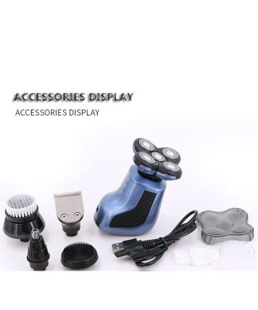 Best Head Shavers for Bald Men - Five Head Electric Shaver for Effortless Grooming | Multi-Function Water Wash Personal Care Razor - Buy Online on GoSupps.com