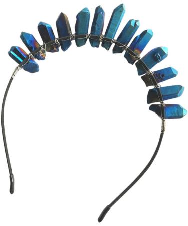 Hair Accessories for the Bride Graceling Gracy Attention the Girl Wedlock Accessories Girls Hair Scrunchie Headband Bridal Crystal Hair Band Natural Multicoloured Stone Miss - Buy Online on GoSupps.com