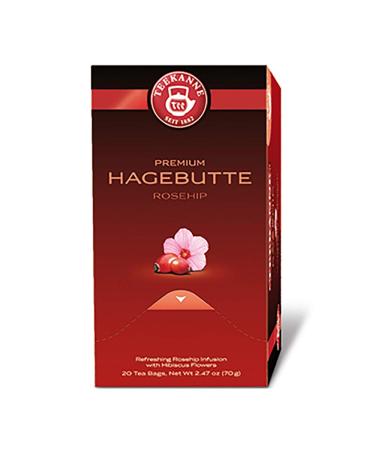 Teekanne Gastro Premium Rosehip Teapot - Tea Bags - Herbs - 70g - Pack of 20