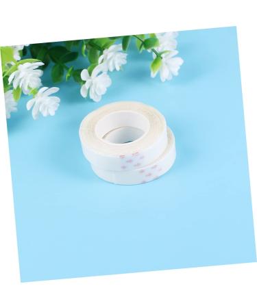 MAGICLULU 6 Rolls Double Sided Extension Tape Wig Tape Extention Tape for Wig Stick on Hair Extensions Hand Weaving Tape on Extensions Adhesive Hair Extensions Front Lace Adhesive Tape White - Buy Online on GoSupps.com