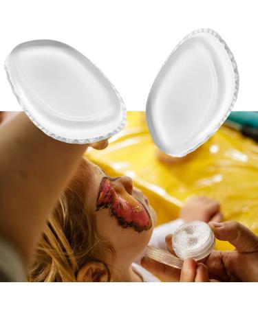 4 Pieces Silicone Makeup Sponge Silicone Makeup Blender Washable Premium Quality Gel Foundation Makeup and Puff for Liquid Primer Foundation Cream Contour or Concealer - Buy Online on GoSupps.com