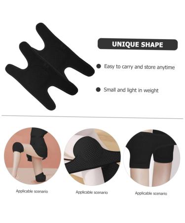 Buy Kisangel Dance Knee Brace - 3 Pairs Knee Support Sleeve & Stabilizer for Women & Kids - Elastic Cotton Knee Pads for Fitness & Exercise - Buy Online on GoSupps.com