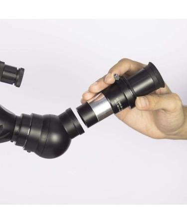 Gosky 1.25-Inch Universal T Adapter/2X Barlow Lens - Multi-Coated Green Lens, Blackened Inside Tube - Buy Online on GoSupps.com