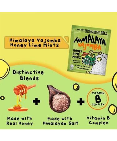 Himalaya Salt Sports Candy Honey Lime Bonbons Rafra chissants au Miel et Citron Vert avec Note Sal e Pack de 12 Sachets de 15 g - Buy Online on GoSupps.com