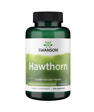 Swanson Hawthorn Extract (Standardized) 250 Milligrams 120 Capsules