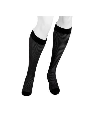 Juzo Power Vibe Premium Compression Socks For Men and Women 15-20 mmHg Groovy Zebra Small