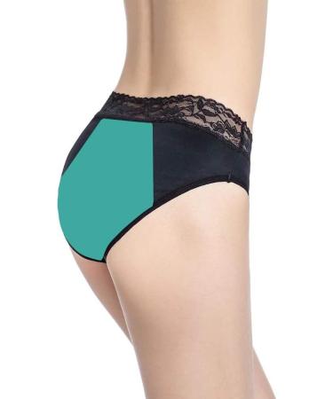 Noblood Period Underwear - Washable Cotton Menstruation Briefs (XXS-3XL) - Eco-Friendly Absorbent & Comfortable - 2-3 Tampon Capacity - Buy Online on GoSupps.com