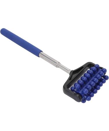 Verdant Touch Adjustable Massage Back Roll - Telescopic Muscle Roller for Relaxation | Dark Blue - Buy Online on GoSupps.com