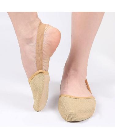 Yoga Toe Protector & Anti-Skid Front Sole Pads - Sweat-Absorbent Half Palm Socks for Ultimate Comfort - Buy Online on GoSupps.com