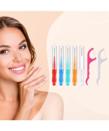 Buy 25 Interdental Brushes & Floss Sticks - Premium Dental Care Tools for Healthy Teeth & Gums | International Shipping Available - Buy Online on GoSupps.com