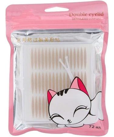 Eyelid Tapes Stickers 72 Pairs Non Irritating Double Eyelid Tape Breathable Anti Allergy Adhesive Eyelid Sticker(1302) - Buy Online on GoSupps.com