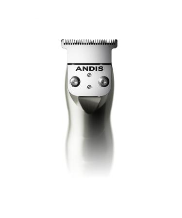 Andis 32810 Slimline Pro Beard Trimmer - Cord/Cordless, Lithium Ion, T-Blade, Close Cutting, Zero Gapped - Chrome - Buy Online on GoSupps.com