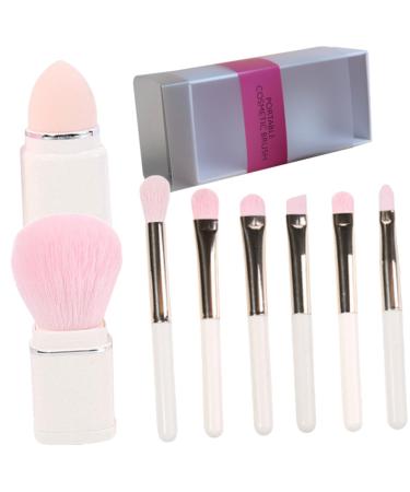 Balacoo 5 Sets Makeup Brush Kit - Women's Eyebrow & Blending Brushes - Travel-Friendly Cosmetic Tools - High-Quality Artificial Fiber - Buy Online on GoSupps.com