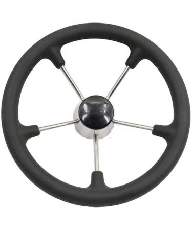 East Kay Marine Steering Wheel 13.5 Inch Black PU Foam - Quality and Durability - Buy Online on GoSupps.com