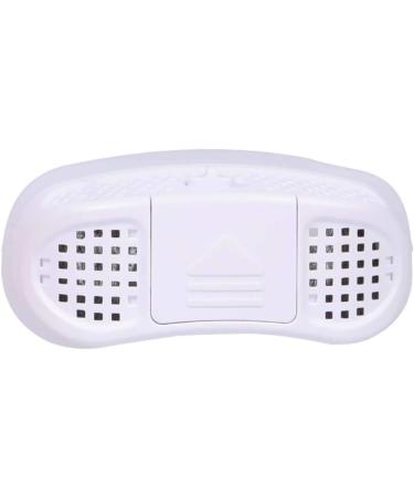 Portable Anti-Snoring Sleep Aid Device - White Nose Clip for Breathing Relief - Buy Online on GoSupps.com