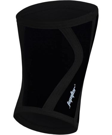Jupiter Elbow Sleeves for Weightlifting & Sports - 5mm Neoprene Compression Brace for Men & Women - Large - Black - International Shipping Available - Buy Online on GoSupps.com