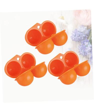 UKCOCO 3pcs Refrigerator Containers Refrigerator Egg Holder Outdoor Egg Container Egg Box Egg Tray Portable Random Color 11.5X7X7cm - Buy Online on GoSupps.com