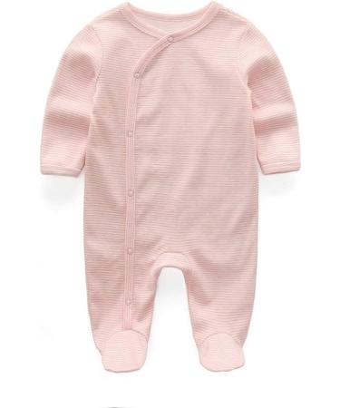 MAMIMAKA Baby Rompers Pajamas Cotton Jumpsuit 6-9 Months | 3-Piece Set for Boys & Girls - Buy Online on GoSupps.com