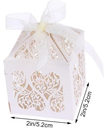 HOMSFOU 50pcs Boxes Birthday Candy Basket Gift Boxs Wedding Bonbonniere Present Boxes for Gifts Coat Boxes for Gifts Candys Gift Bixes Gift Boxes Favor Boxes Baby Shower Box Fold - Buy Online on GoSupps.com