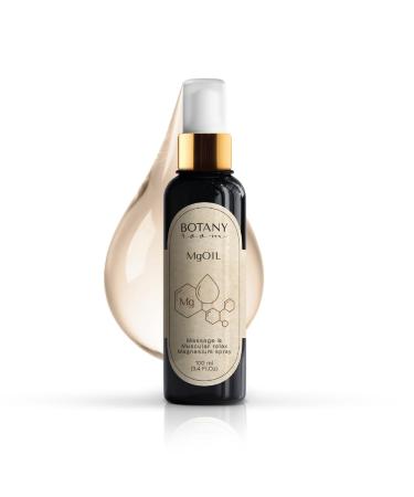 Muscle pain relieve with botanyroom magnesium massage oil - soothing solution for sore muscles and tension - fast and effective formula