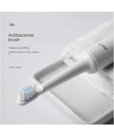 BAIR A6 Smart Electric Toothbrush - Rechargeable Sonic Vibration for Adults | Daylight White & Peach Options | International Shipping Available - Buy Online on GoSupps.com